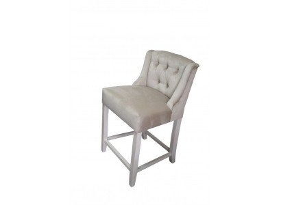 Beige Barhocker Barstuhl 10er Set Stoff Design Barstühle  Chesterfield Stühle