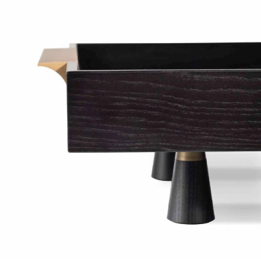 Holz Heim Dekor & Küche Verwendung Portion & Essen Tablett neue Farbe braun